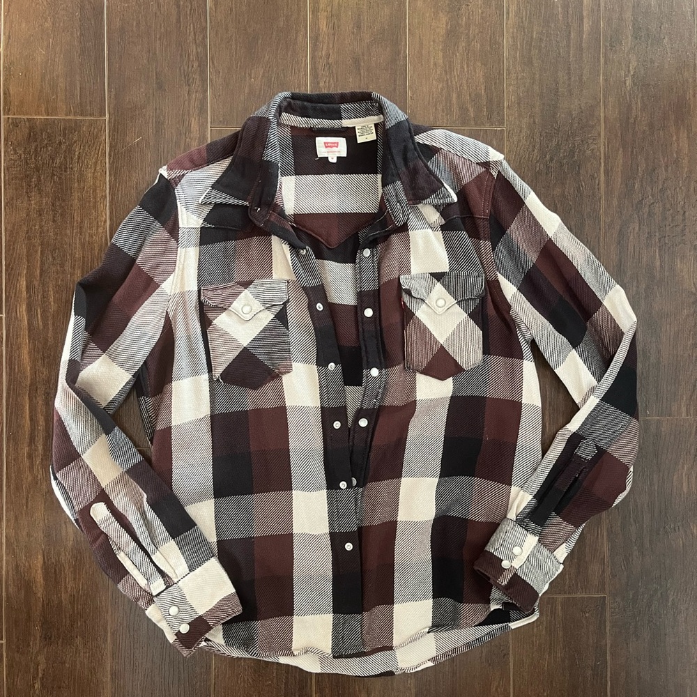 Levi's Plaid Flannel Shirt